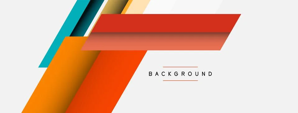 Background. Geometric diagonal square shapes and lines abstract composition Stockillustratie