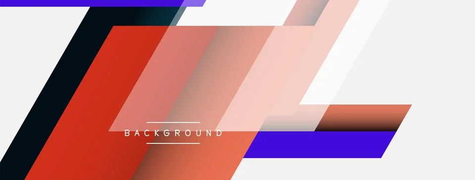 Background. Geometric diagonal square shapes and lines abstract composition Stockillustratie