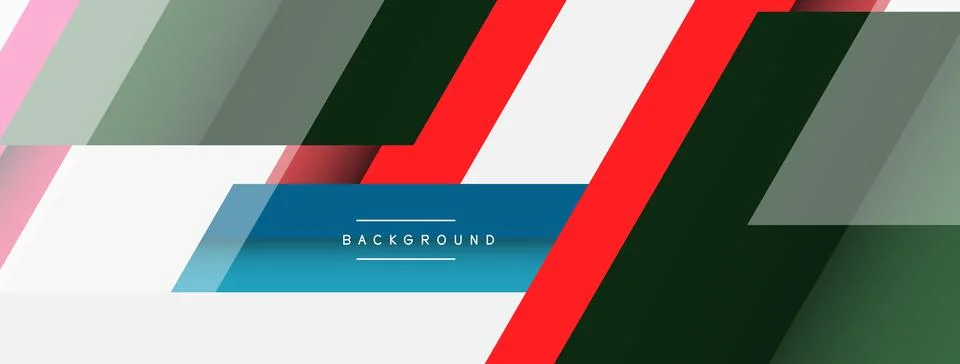 Background. Geometric diagonal square shapes and lines abstract composition Stockillustratie
