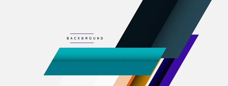Background. Geometric diagonal square shapes and lines abstract composition 스톡 일러스트