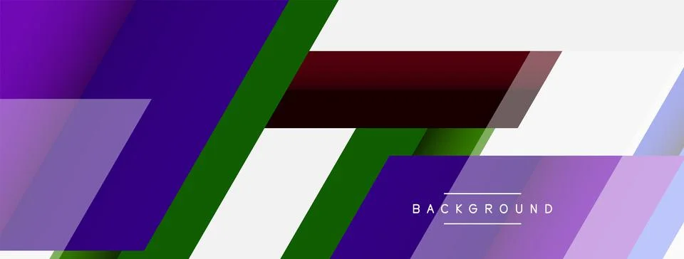 Background. Geometric diagonal square shapes and lines abstract composition Stockillustratie