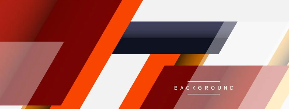 Background. Geometric diagonal square shapes and lines abstract composition Stockillustratie