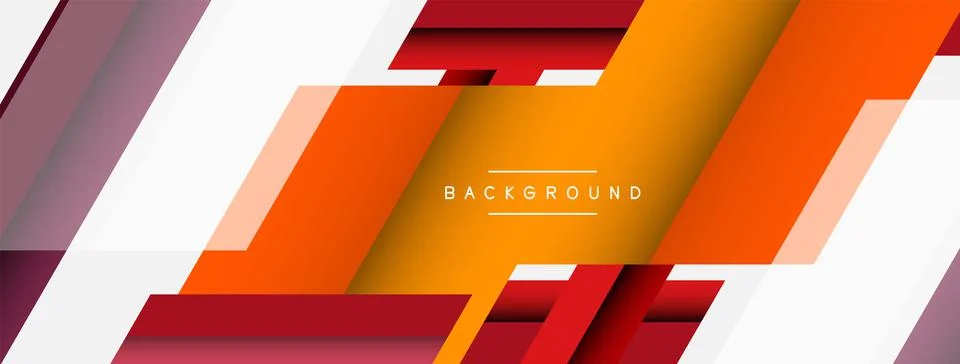 Background. Geometric diagonal square shapes and lines abstract composition Stockillustratie