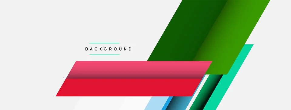 Background. Geometric diagonal square shapes and lines abstract composition Stock Illustration