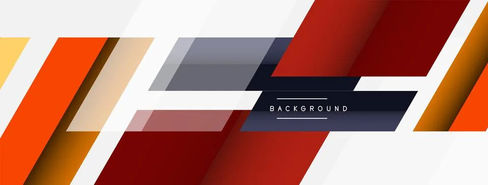 Background. Geometric diagonal square shapes and lines abstract composition Stockillustratie