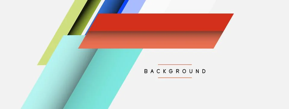 Background. Geometric diagonal square shapes and lines abstract composition Stockillustratie
