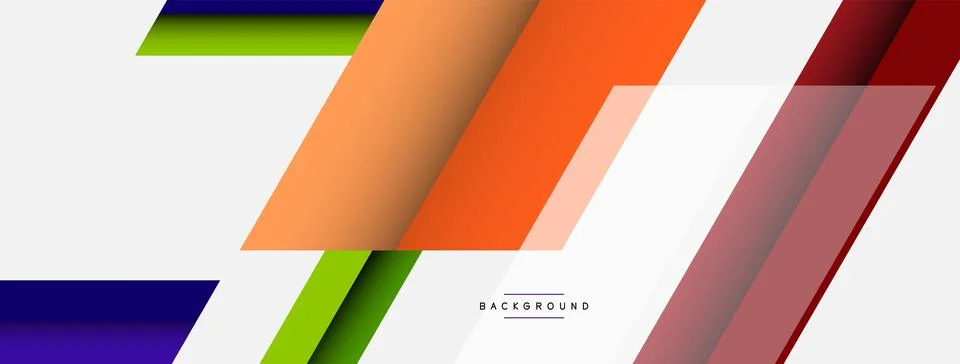 Background. Geometric diagonal square shapes and lines abstract composition イラスト素材