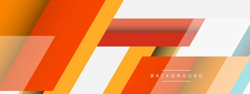 Background. Geometric diagonal square shapes and lines abstract composition Stock Illustration