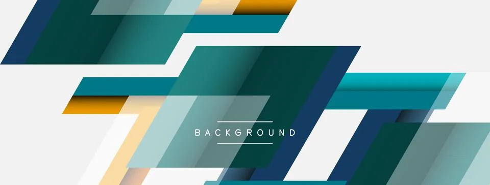 Background. Geometric diagonal square shapes and lines abstract composition イラスト素材