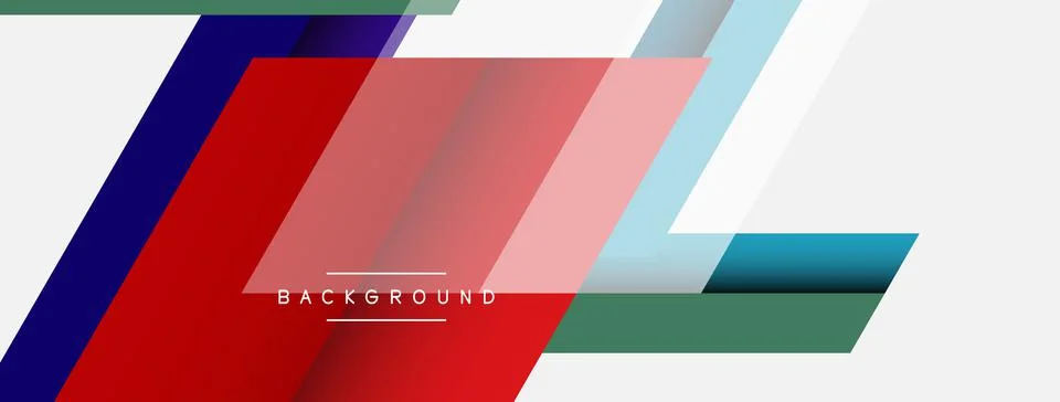 Background. Geometric diagonal square shapes and lines abstract composition 스톡 일러스트