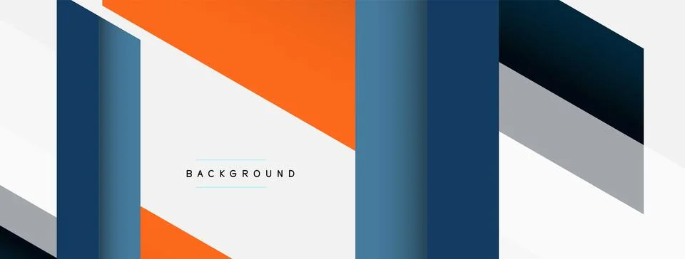 Background. Geometric diagonal square shapes and lines abstract composition Stockillustratie