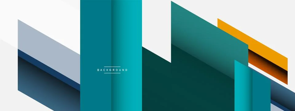 Background. Geometric diagonal square shapes and lines abstract composition 스톡 일러스트