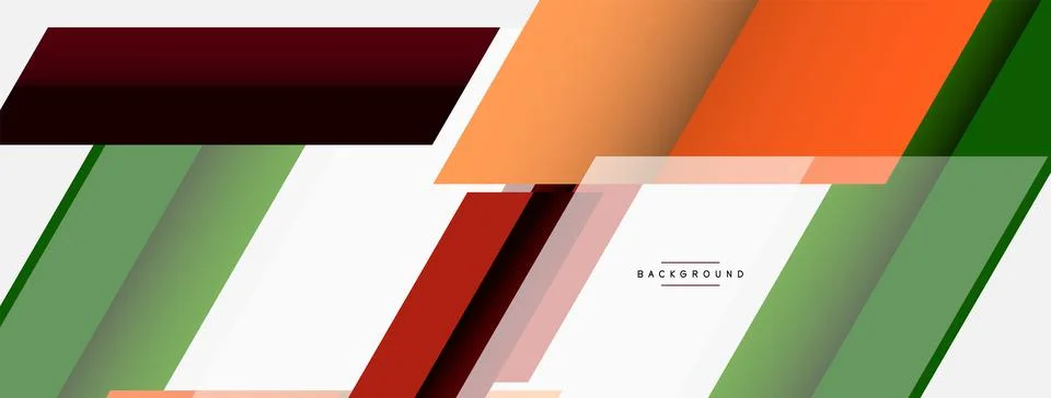 Background. Geometric diagonal square shapes and lines abstract composition イラスト素材