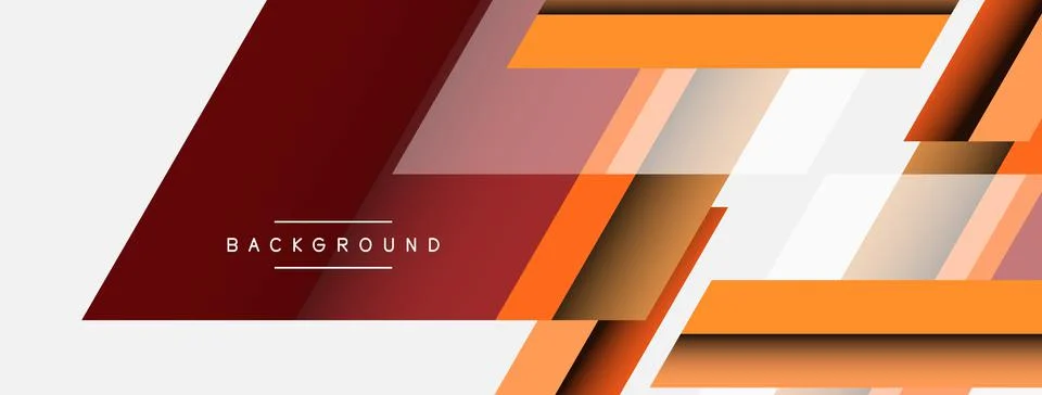 Background. Geometric diagonal square shapes and lines abstract composition イラスト素材