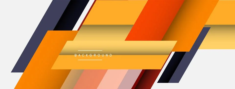 Background. Geometric diagonal square shapes and lines abstract composition Stockillustratie