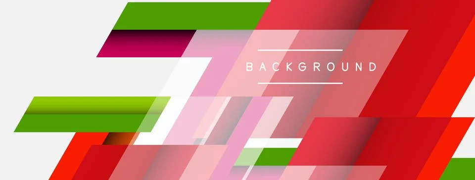 Background. Geometric diagonal square shapes and lines abstract composition イラスト素材