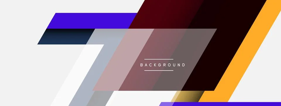 Background. Geometric diagonal square shapes and lines abstract composition イラスト素材