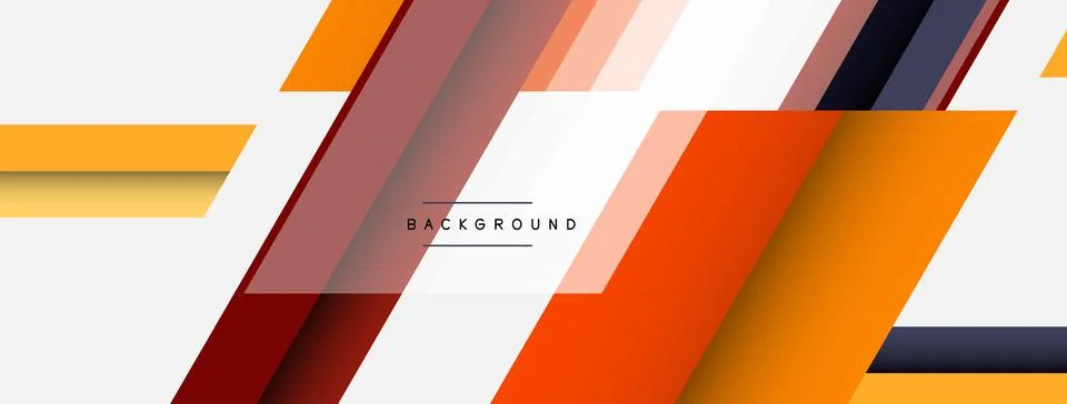 Background. Geometric diagonal square shapes and lines abstract composition イラスト素材