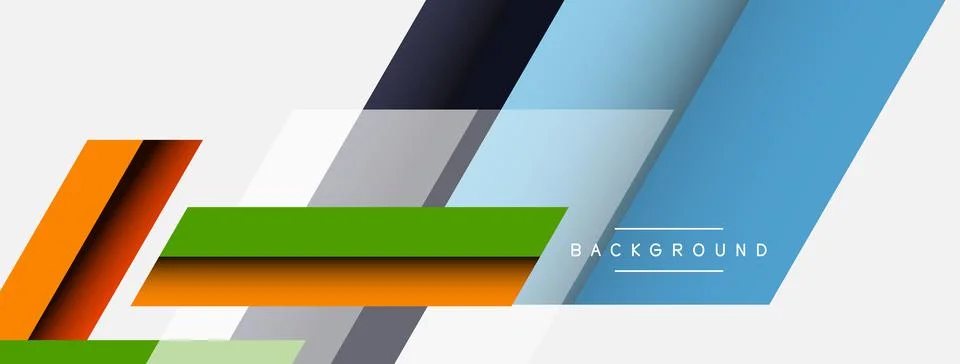 Background. Geometric diagonal square shapes and lines abstract composition イラスト素材