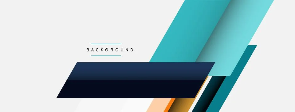 Background. Geometric diagonal square shapes and lines abstract composition Stockillustratie