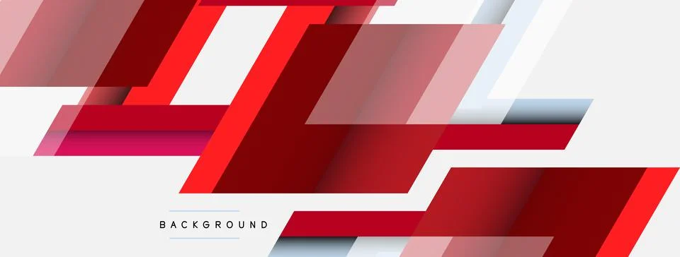 Background. Geometric diagonal square shapes and lines abstract composition 库存插图