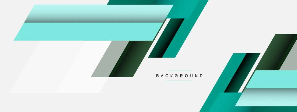 Background. Geometric diagonal square shapes and lines abstract composition イラスト素材
