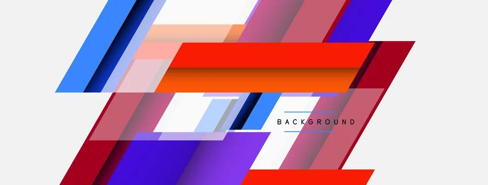 Background. Geometric diagonal square shapes and lines abstract composition 스톡 일러스트