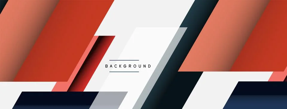 Background. Geometric diagonal square shapes and lines abstract composition 스톡 일러스트