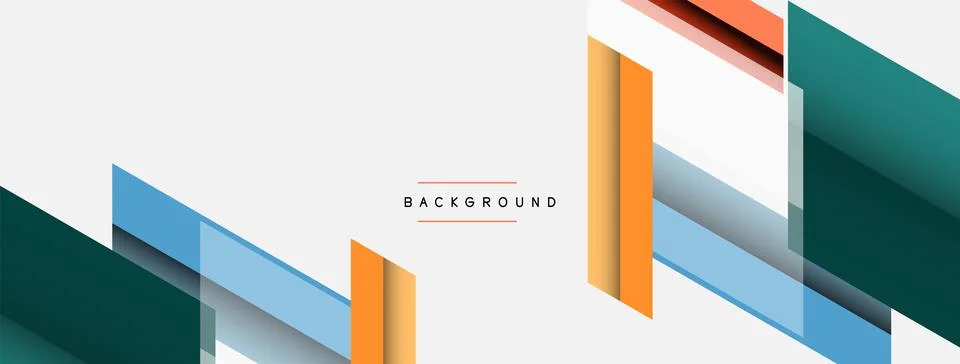 Background. Geometric diagonal square shapes and lines abstract composition 스톡 일러스트