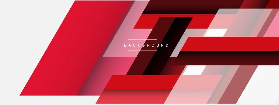Background. Geometric diagonal square shapes and lines abstract composition Stock Illustration