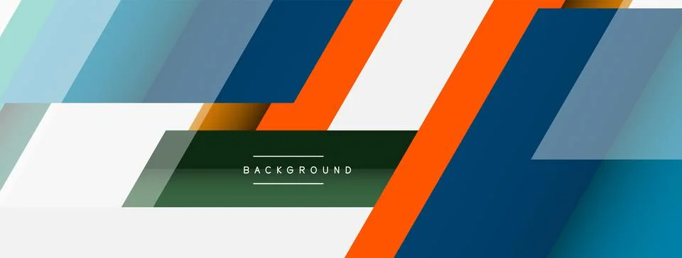 Background. Geometric diagonal square shapes and lines abstract composition Stockillustratie