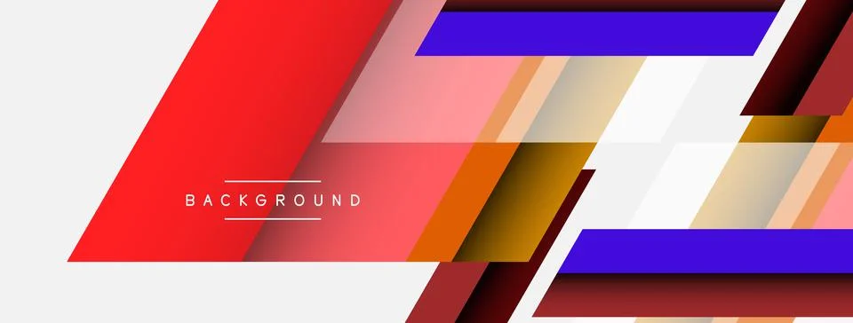 Background. Geometric diagonal square shapes and lines abstract composition 스톡 일러스트