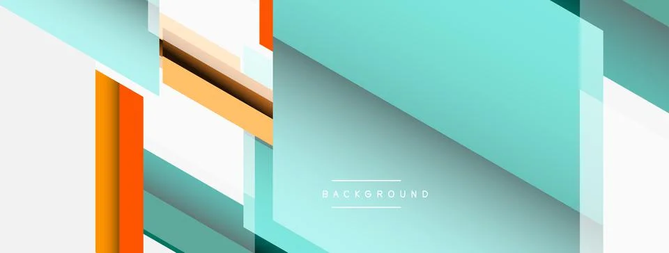 Background. Geometric diagonal square shapes and lines abstract composition 스톡 일러스트