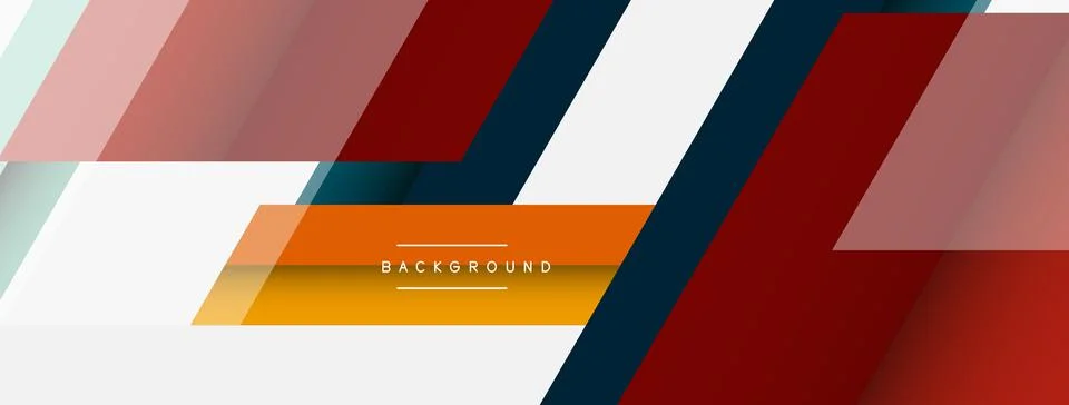 Background. Geometric diagonal square shapes and lines abstract composition イラスト素材