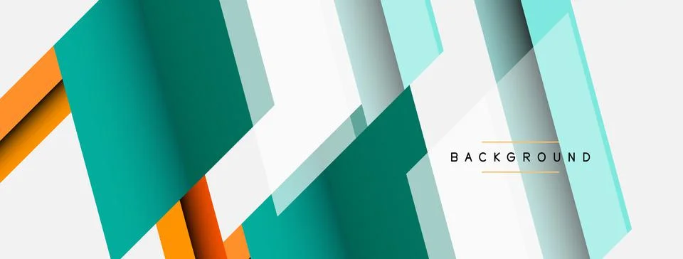 Background. Geometric diagonal square shapes and lines abstract composition 스톡 일러스트