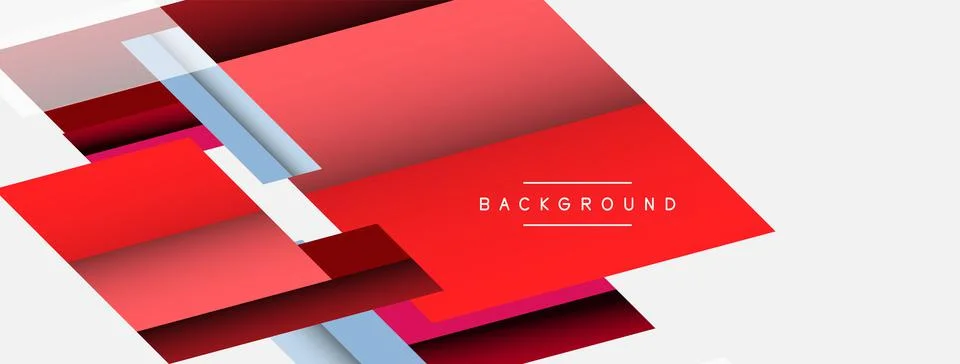 Background. Geometric diagonal square shapes and lines abstract composition Illustrazione stock