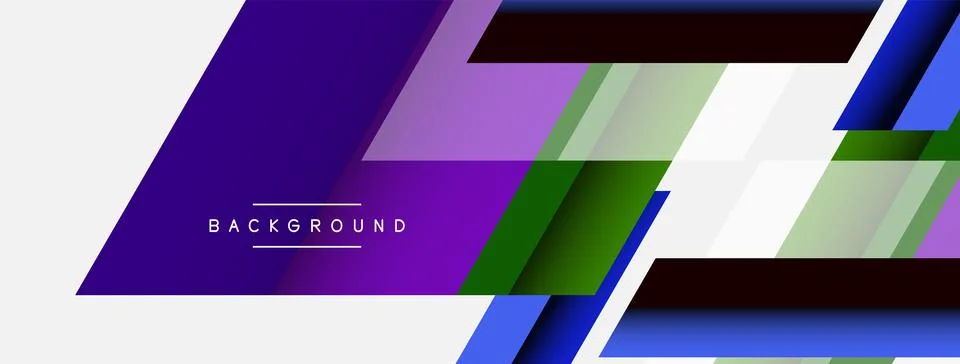 Background. Geometric diagonal square shapes and lines abstract composition イラスト素材