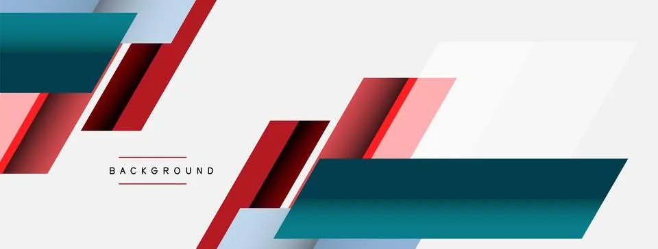 Background. Geometric diagonal square shapes and lines abstract composition イラスト素材