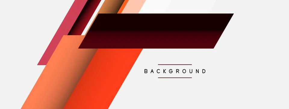 Background. Geometric diagonal square shapes and lines abstract composition Stockillustratie