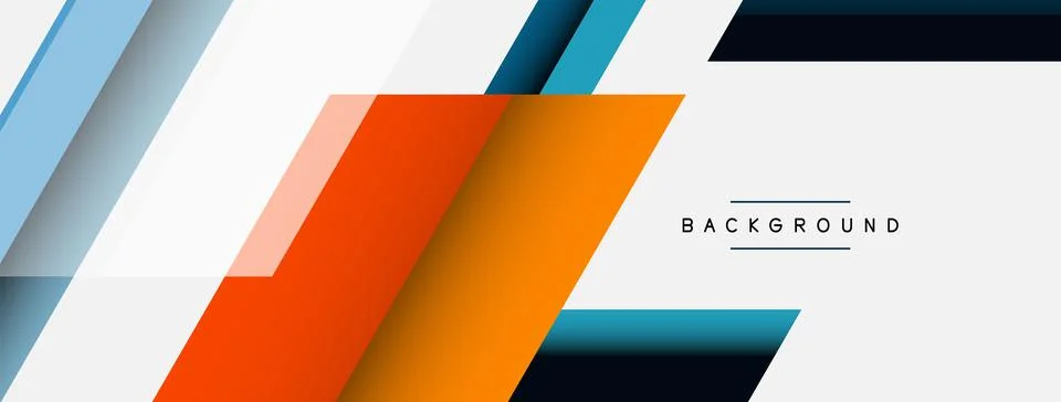 Background. Geometric diagonal square shapes and lines abstract composition 스톡 일러스트