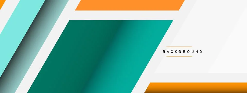 Background. Geometric diagonal square shapes and lines abstract composition Stock Illustration
