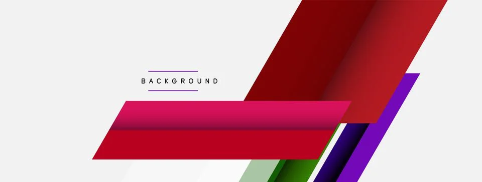 Background. Geometric diagonal square shapes and lines abstract composition Stock Illustration