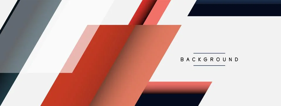 Background. Geometric diagonal square shapes and lines abstract composition イラスト素材