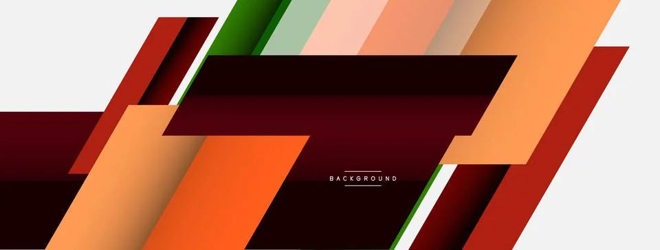 Background. Geometric diagonal square shapes and lines abstract composition 스톡 일러스트