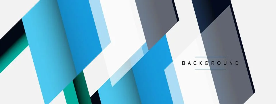 Background. Geometric diagonal square shapes and lines abstract composition Illustrazione stock