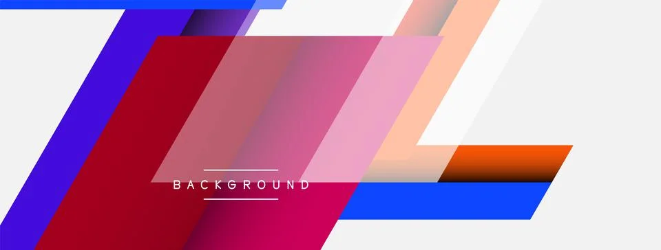 Background. Geometric diagonal square shapes and lines abstract composition イラスト素材