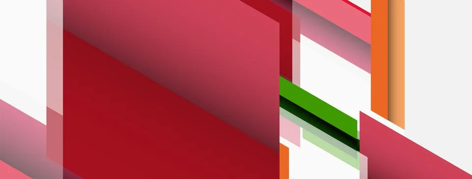 Background. Geometric diagonal square shapes and lines abstract composition Stockillustratie