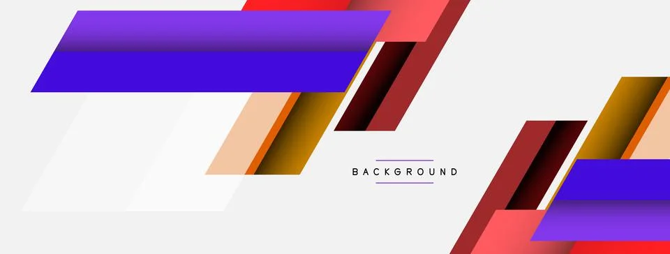 Background. Geometric diagonal square shapes and lines abstract composition 스톡 일러스트
