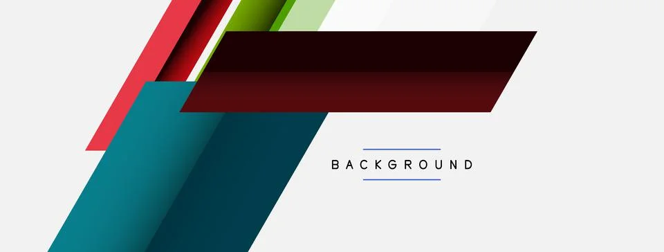 Background. Geometric diagonal square shapes and lines abstract composition イラスト素材