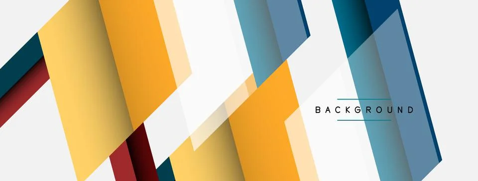 Background. Geometric diagonal square shapes and lines abstract composition 스톡 일러스트